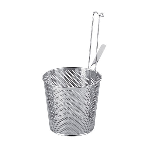 UK18-8ﾊﾟﾝﾁﾝｸﾞ共柄平底うどん揚げ