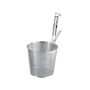 UK18-8ﾊﾟﾝﾁﾝｸﾞﾊﾟｲﾌﾟ柄平底うどん揚げ