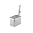 UK18-8ﾊﾟﾝﾁﾝｸﾞﾊﾟｲﾌﾟ柄角てぼ/縦型(小)