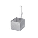 UK18-8ﾊﾟﾝﾁﾝｸﾞ共柄角型うどん揚げ