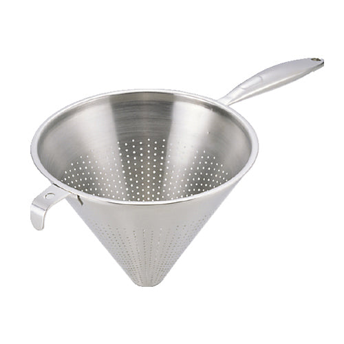 UK18-8片手コランダー１６cmﾓﾅｶﾊﾝﾄﾞﾙ