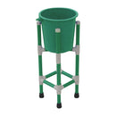 抗菌ｲﾚｸﾀｰ 10Lﾊﾞｹﾂ置き台(ﾊﾞｹﾂ付) GN