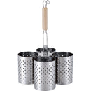 UKﾊﾟﾝﾁﾝｸﾞ長柄木柄4連かき揚げﾘﾝｸﾞ