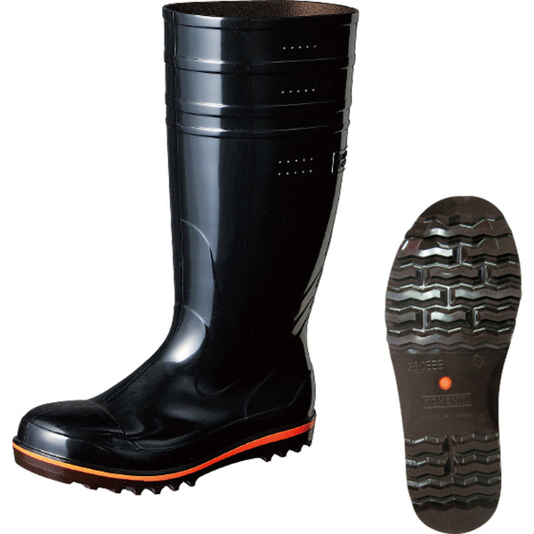 弘進ﾊｲﾌﾞﾘｰﾀﾞｰｶﾞｰﾄﾞHB-500長靴黒23.5㎝