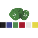 スチロール番号札 小 26～50 BF-71-GN緑