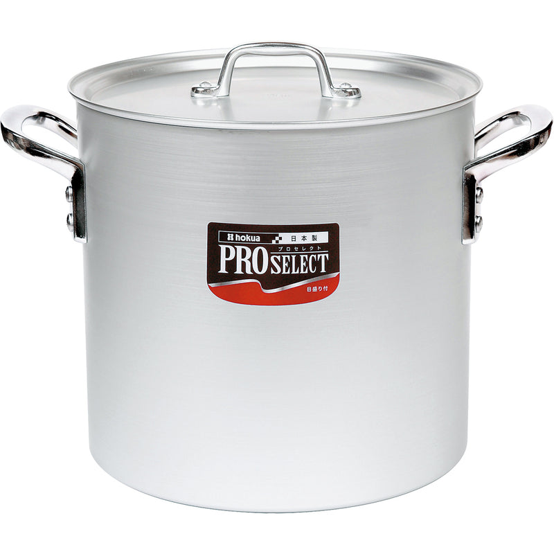 ｱﾙﾐ ﾌﾟﾛｾﾚｸﾄ 寸胴鍋(目盛付)54㎝