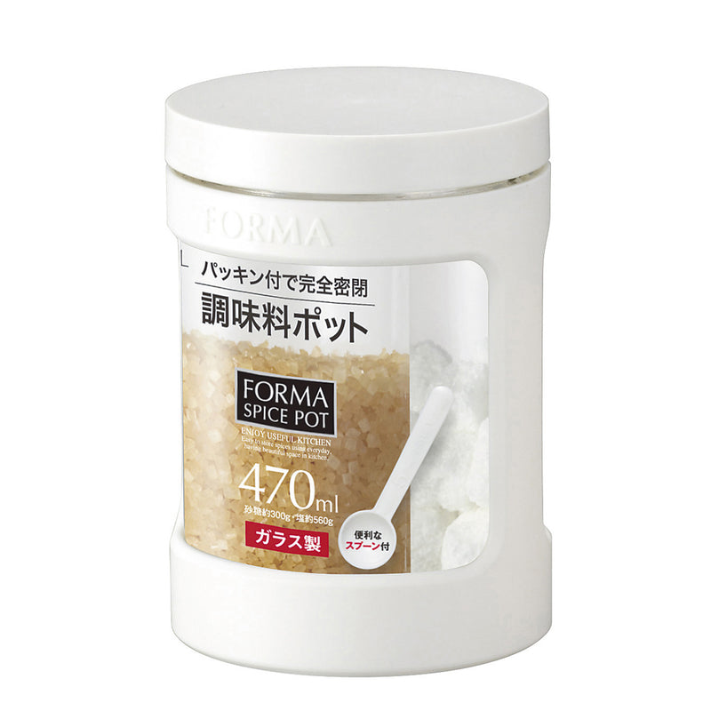 1130フォルマ・ガラスポットミニﾎﾜｲﾄ